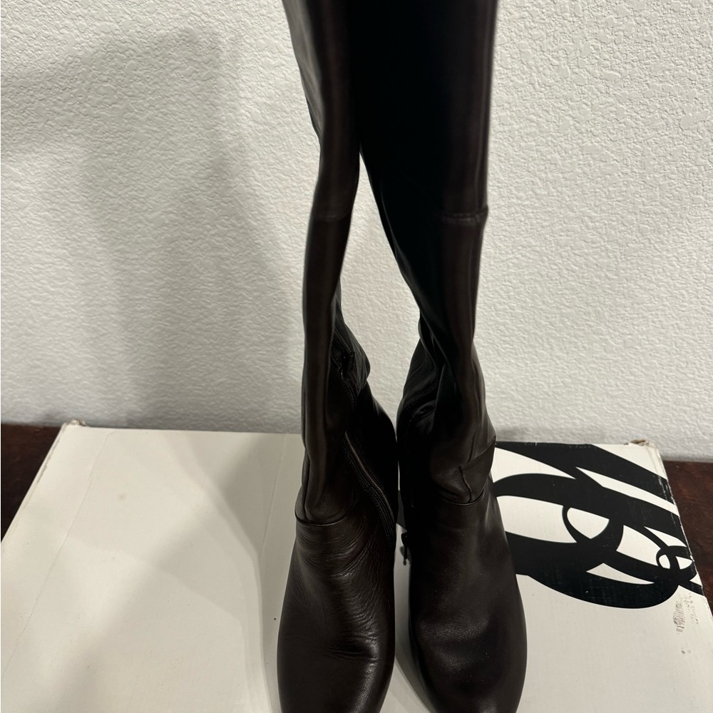 Nine West Black Over the Knee Boots